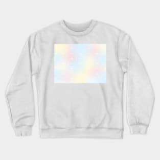 Pastel Flower Tie Dye Pattern Crewneck Sweatshirt